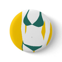 Bikini Girl buttons by Dentanarts Bikini Girl buttons