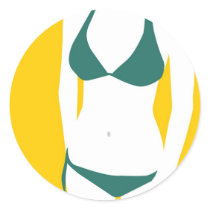 Bikini Girl stickers