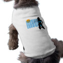 Bikini Girl Sunbathing pet clothing by Dentanarts Bikini Girl Sunbathing pet clothing