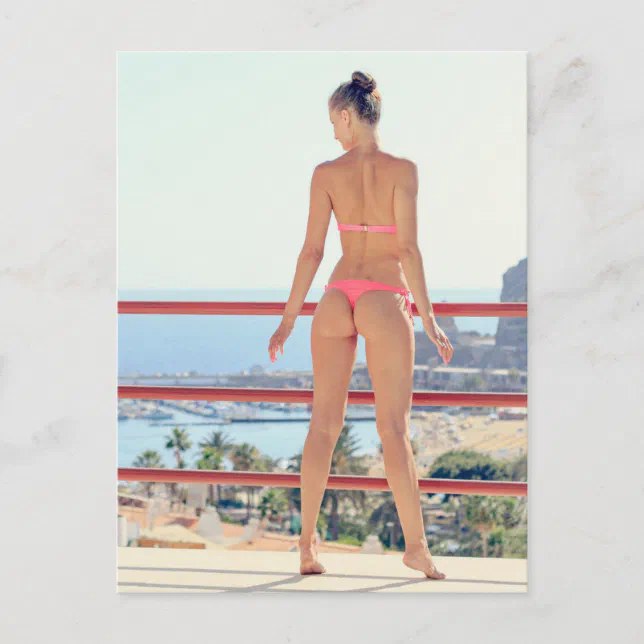 Bikini Model Postcard Zazzle