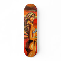 Bikini Sunrise skateboards