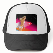 Bikini_Surfboard Hat