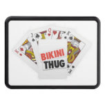 BIKINI THUG CARD TRAILER HITCH COVER