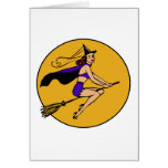 Bikini Witch Greeting Card