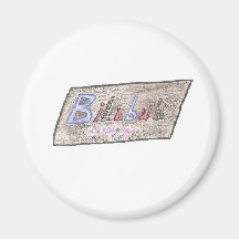 Bilabub Designz Refrigerator Magnet