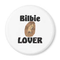 Bilbie Lover magnets by AnimalShirts Bilbie Lover magnets
