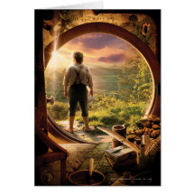 Bilbo Back in Shire Collage Cards