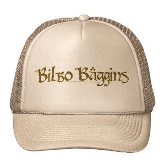 Bilbo Baggins Name Solid Hats