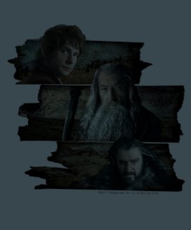 Bilbo, Gandalf, and Thorin Tee Shirt