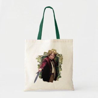 Bilbo With Sword Tote Bag
