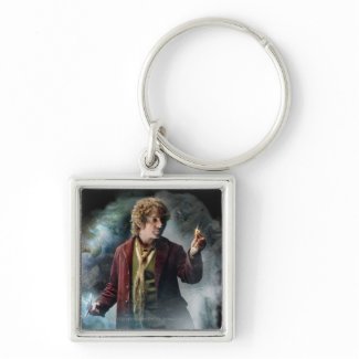 Bilbo With The Ring Keychain