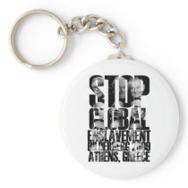 Bilderberg (ANTI-NWO War) Key Chain