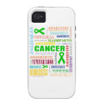 Bile Duct Cancer Awareness Collage iPhone 4 Cover