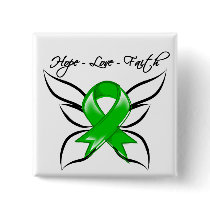 Bile Duct Cancer Hope Love Faith Pins