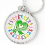 Bile Duct Cancer Unite in Awareness Keychains