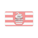 Bilgoraj, Peru flag Personalized Address Labels