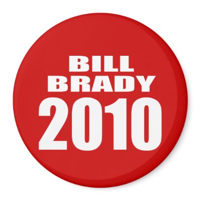 BILL BRADY FOR GOVERNOR MAGNET by Politicaltshirts