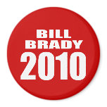BILL BRADY FOR GOVERNOR MAGNET