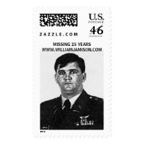 Bill BW uniform, MISSING 25 YEARSWWW.WILLIAMJAM... postage
