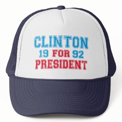 Bill Clinton 1992 Hats by Zerotees