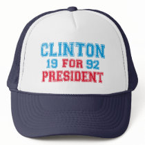 Bill Clinton 1992 Hats