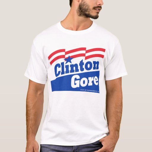 clinton gore t shirt