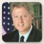 Bill Clinton Beverage Coaster