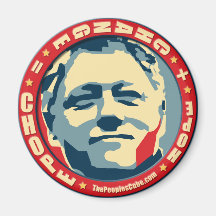 Bill Clinton - Grope: OHP Magnet