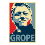 Bill Clinton - Grope: OHP Poster
