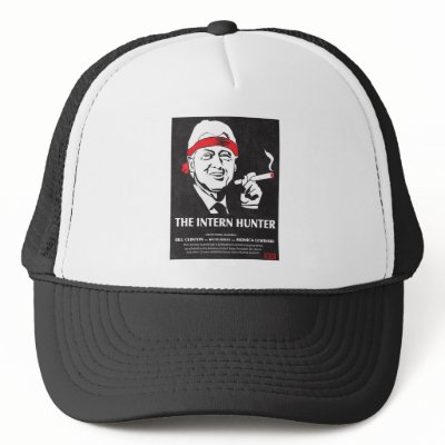Bill Clinton is the Intern Hunter Mesh Hat by jamierushad