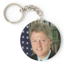 Bill Clinton Key Chain