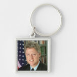 Bill Clinton Keychain