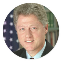 Bill Clinton Stickers