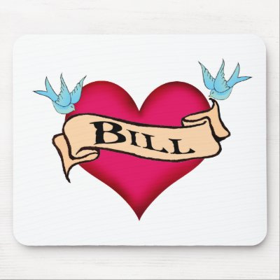 bill tattoo. Bill - Custom Heart Tattoo