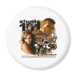 Bill D. & Destiny Movie Poster Fridge Magnet