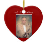 bill, In Loving Memory Christmas Ornaments