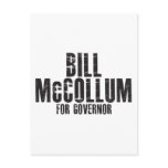 Bill McCollum For Governor 2010 Postcard