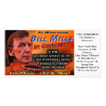 Bill Mills in Concert at Worldcon Souvenir Ticket Customized Photo Card