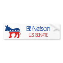 Bill Nelson for U.S. Senate Bumper Sticker