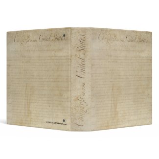 Bill Of Rights Binder binder
