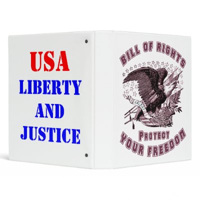 Bill Of Rights Vinyl Binder by SuperiorGraphics