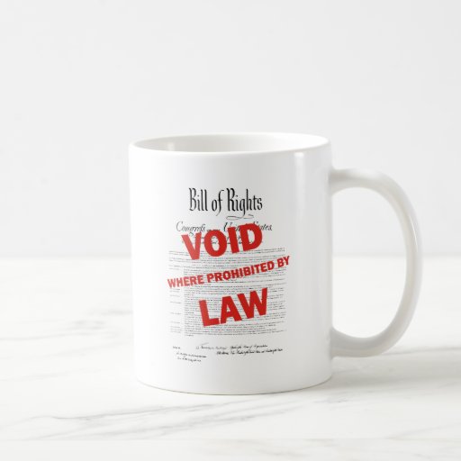Bill of Rights -VOID Coffee Mug