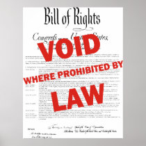 Bill of Rights - VOID Posters