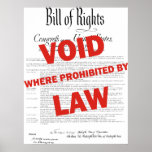 Bill of Rights - VOID Posters