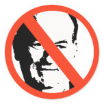 Bill O'Reilly Round Stickers