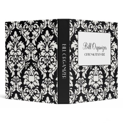 Bill Organizer 3 Ring Binders by cami7669