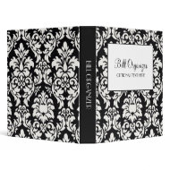 Bill Organizer binder
