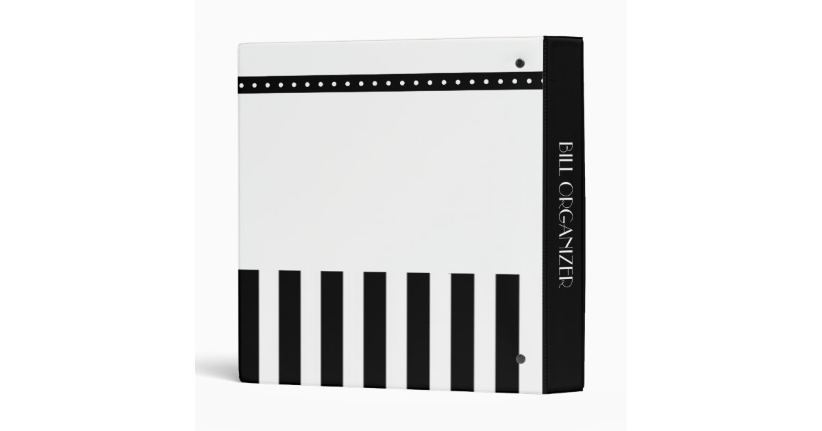 Bill Organizer Binder | Zazzle