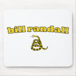 Bill Randall Gadsden Snake Mouse Pad