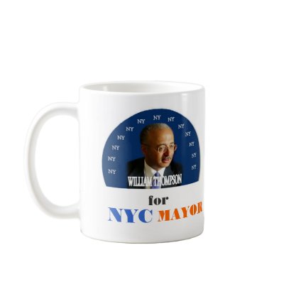 Bill Thompson for NYC Mayor 2009 mug by elfyboy